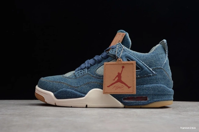 HYPE Jordan 4 AO2571-401 x Denim Air Nike Levi's 0801